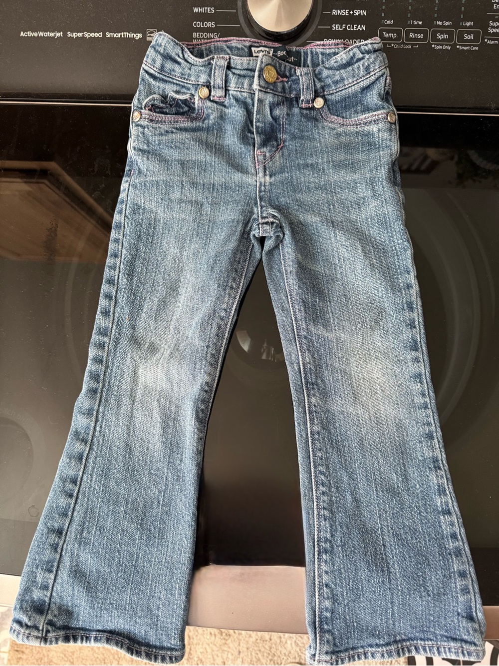 Levi's Girls Boot Cut Jeans